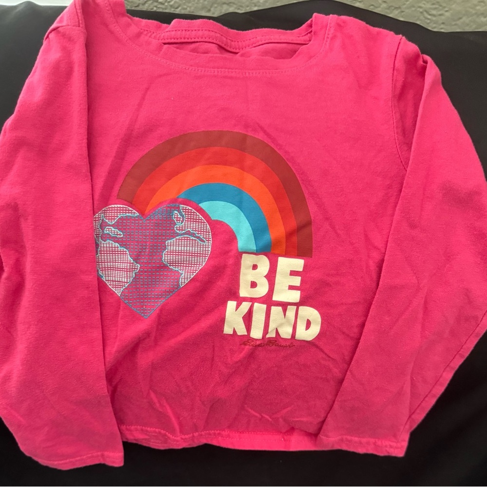 Pink 'Be Kind' Kids Shirt